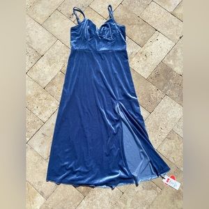 Crushed Velvet Corset Dress